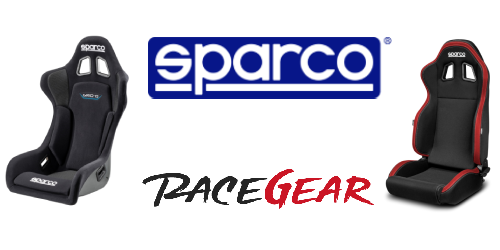 Sparco partnership - quality seats for a reasonable price